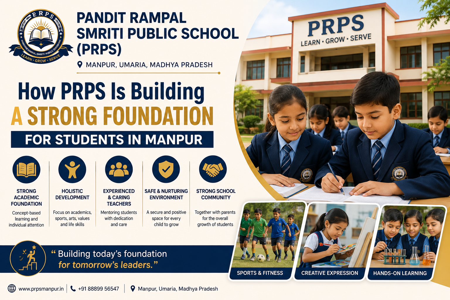 How PRPS Is Building a Strong Foundation for Students in Manpur